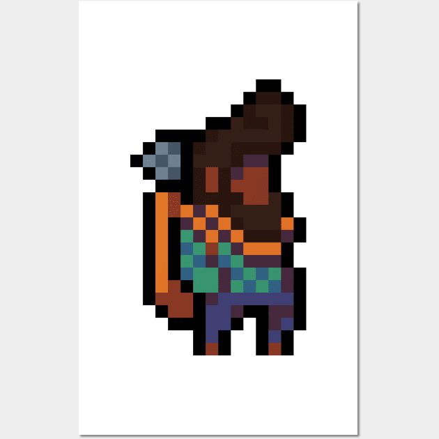 Theo Celeste Sprite Wall Art by SpriteGuy95